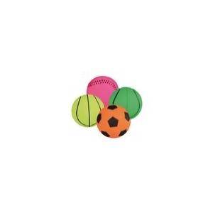 gioco gomma palla baseball 7 cm