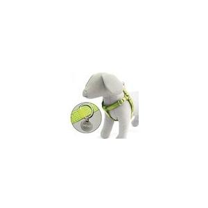 pettorina similpelle glossy 50 - 75 x 2.0 cm verde