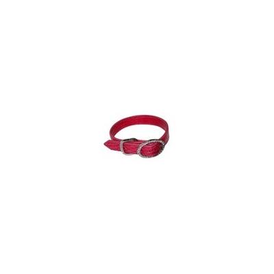 collare brillantinato 20 x 46 rosa