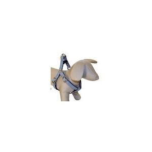 pettorina similpelle my lord 60 - 100 x 2.5 cm azzurra