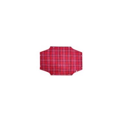 telo tartan rosso ricambio brandina sempretesa 90 cm