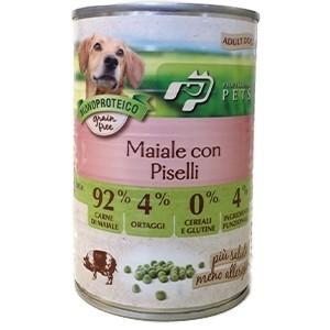 pet professional cane monoproteico maiale e piselli 400 gr