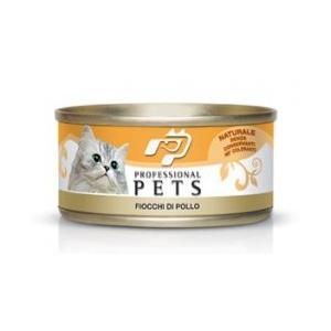 professional pet gatto fiocchi di pollo 70 gr