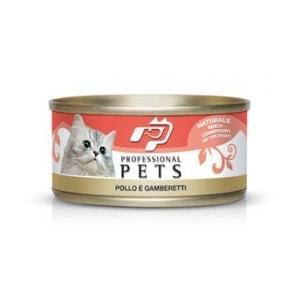 professional pet gatto pollo e gamberetti 70 gr