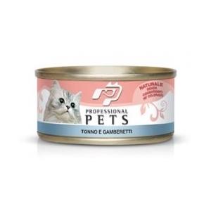 professional pet gatto tonno e gamberetti 70 gr
