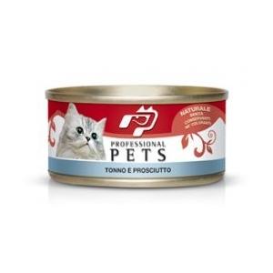 professional pet gatto tonno e prosciutto 70 gr