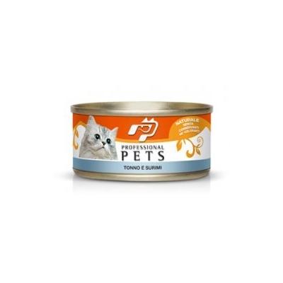 professional pet gatto tonno e surimi 70 gr