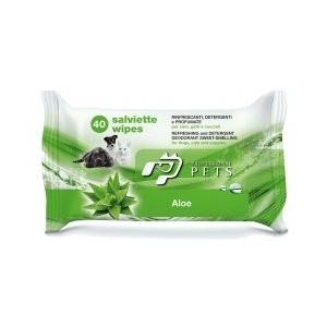 professional pet salviette detergenti aloe 