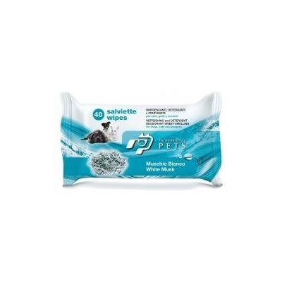 professional pet salviette detergenti muschio bianco