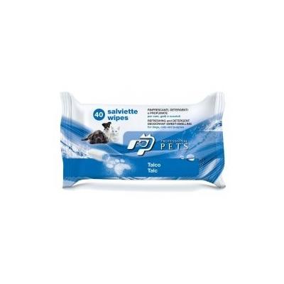 professional pet salviette detergenti talco