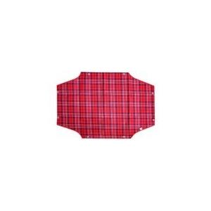 telo tartan rosso ricambio brandina sempretesa 90 cm