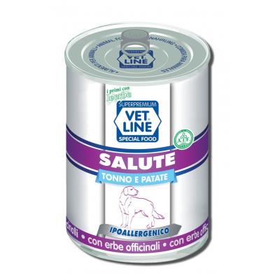 Vetline cane salute ipoallergenico tonno 400 gr