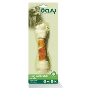 Oasy Cane Snack Osso Masticabile Pollo Tg. XL 98g