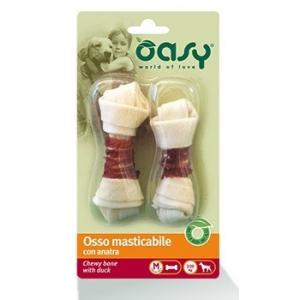 Oasy Cane Snack Osso Masticabile Anatra Tg. M 54g