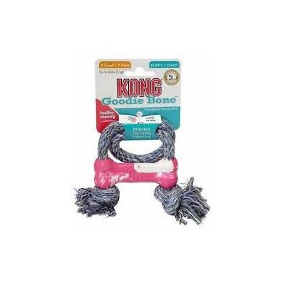 KONG puppy goodie bone con corda XS 8 cm