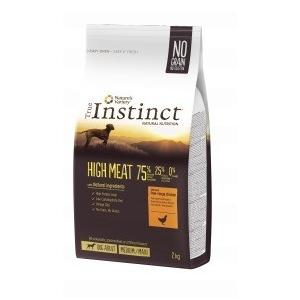 true instinct cane high meat adult medium pollo 2 kg