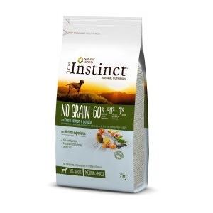 true instinct cane no grain adult medium salmone 2 kg