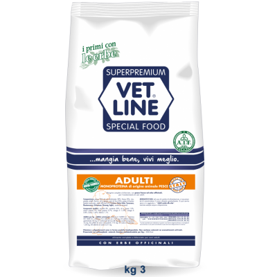 Vetline Cane Adulto Pesce