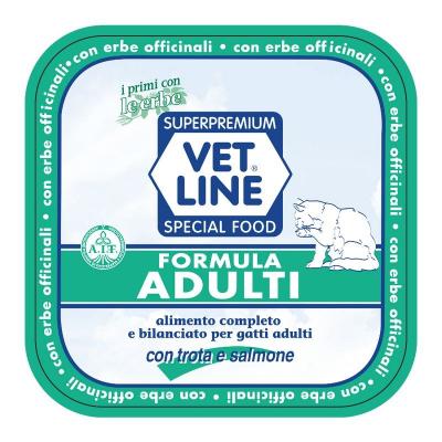 Vetline Gatto Adulto Trota E Salmone...