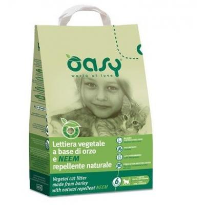 Oasy Lettiera Vegetale Orzo E Neem...