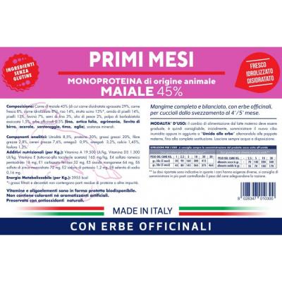 Vetline Cane Primi Mesi Maiale
