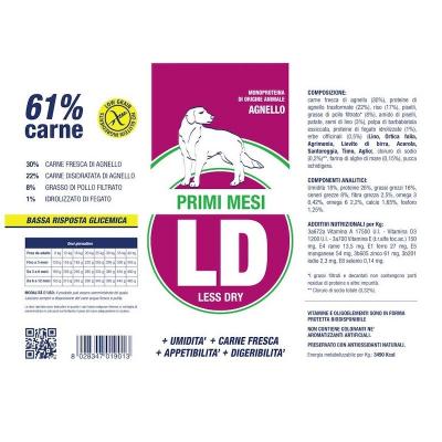 Vetline Cane Primi LD Agnello