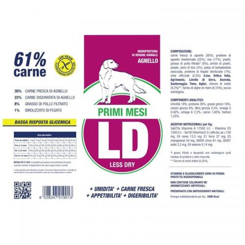 Vetline Cane Primi LD Agnello