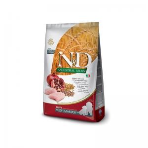 Farmina Cane N&D Ancestral PuppyMedium&Maxi Pollo, Farro, Avena & Melograno