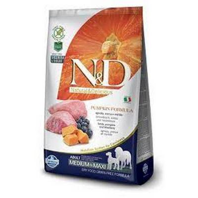 Farmina Cane N&D Pumpkin Adulto Medium&Maxi Agnello, Zucca& Mirtillo